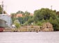 Verbunkerte Dockreste im heutigen Arsenal